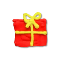 Geschenk Rot/Gelb Geschenk Rot/Gelb