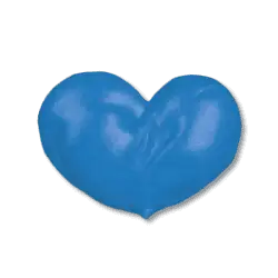 Herz (blau) Herz (blau)