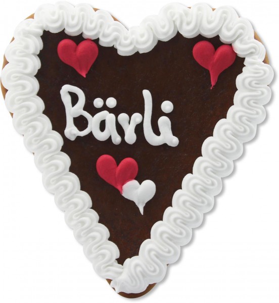 Lebkuchenherz 16cm - Bärli