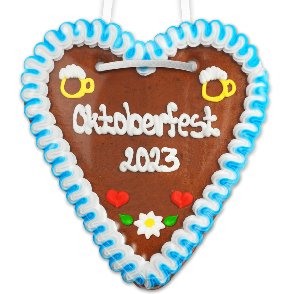 Lebkuchenherz 18cm - Oktoberfest 2024