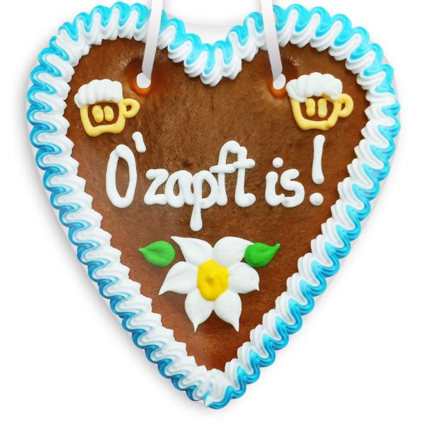 Lebkuchenherz 18cm - Ozapft is