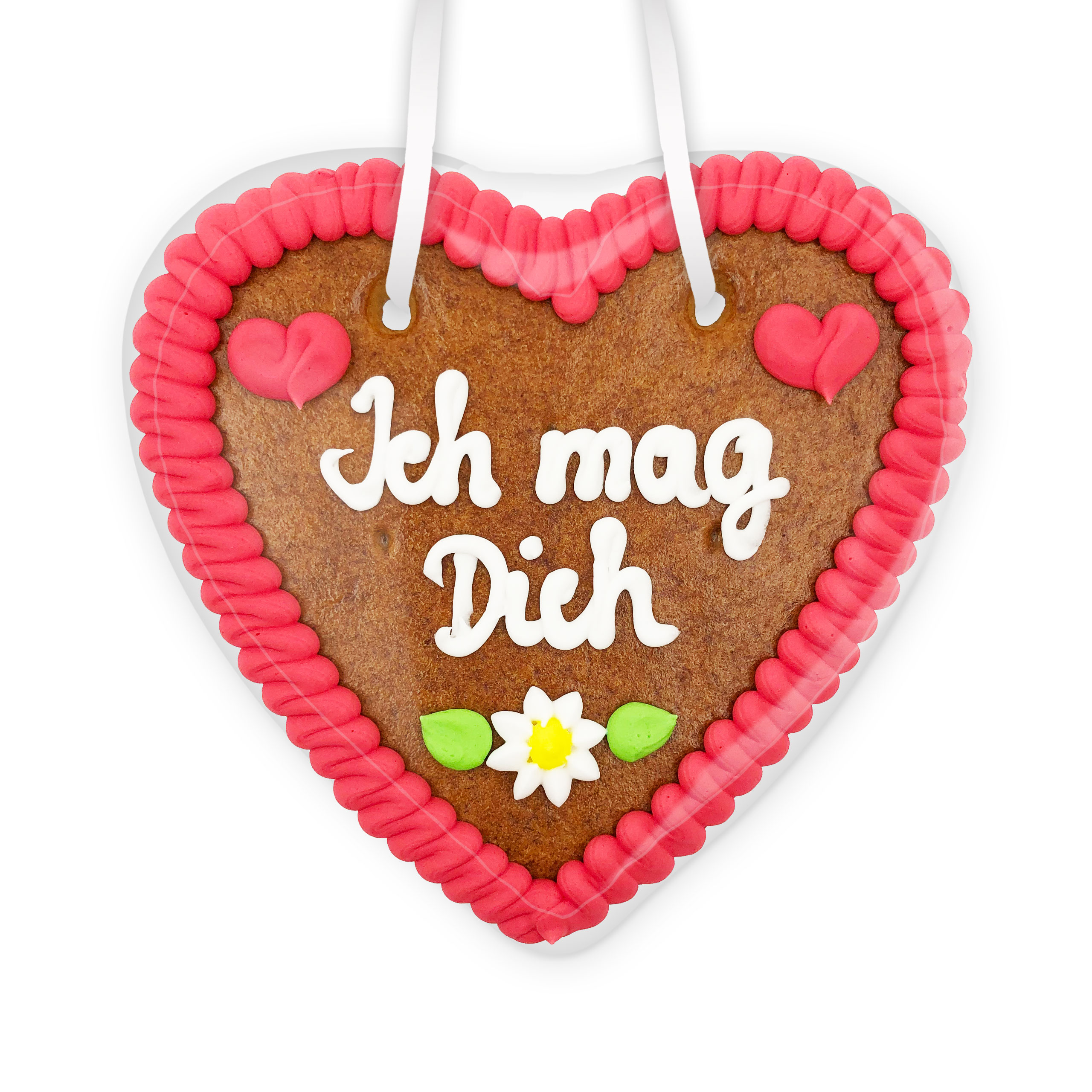Lebkuchenherz 14cm Ich mag Dich günstig bestellen