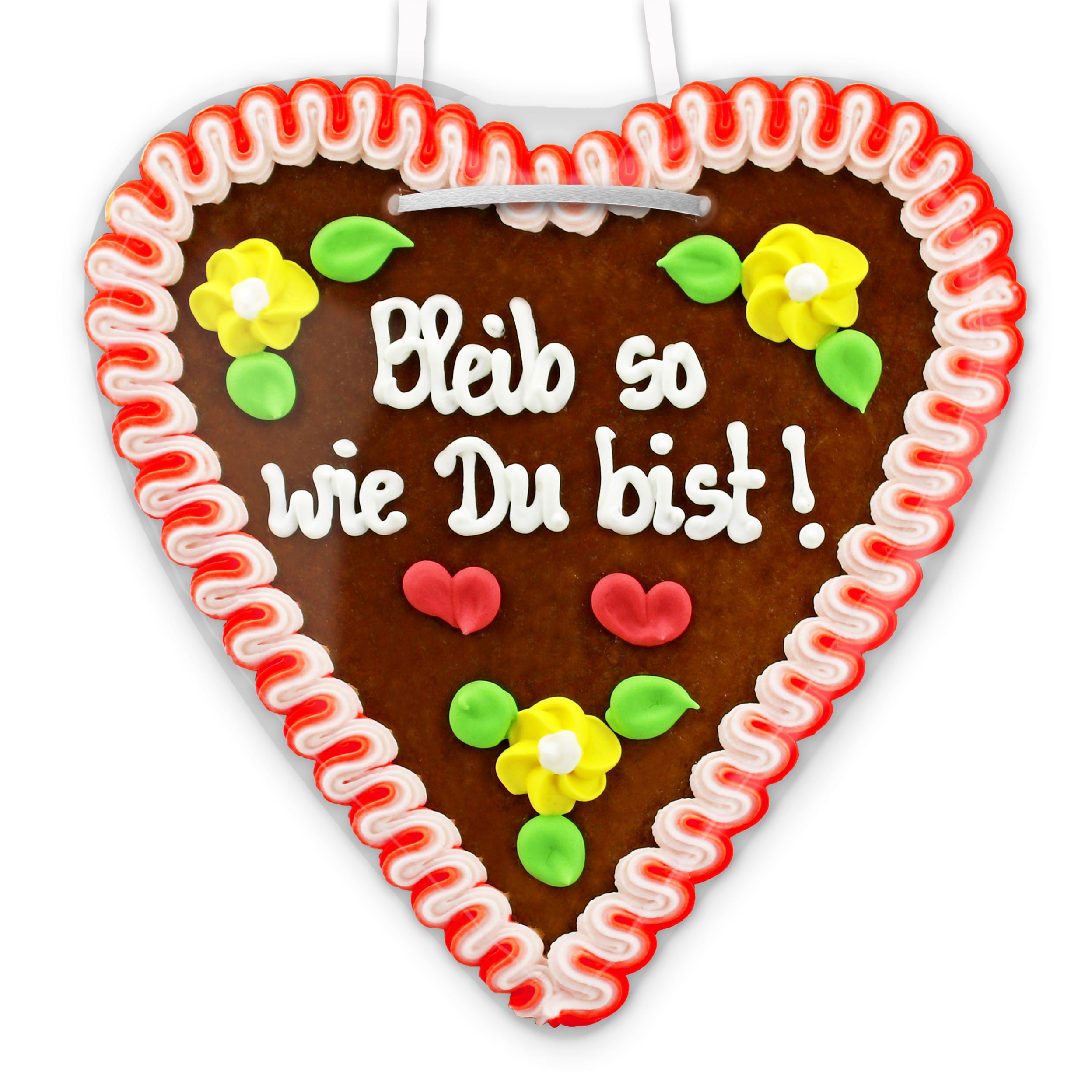Lebkuchenherz 21cm - Bleib so wie Du bist! günstig bestellen