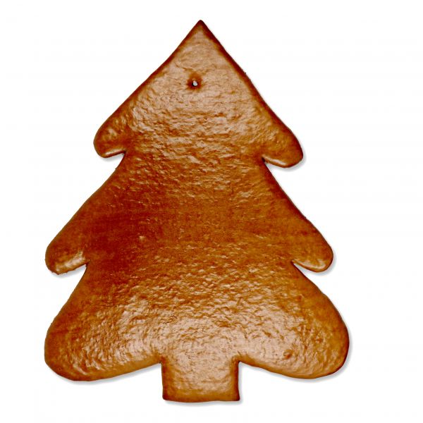 Lebkuchen Rohling Weihnachtsbaum - ohne Alles - 43cm