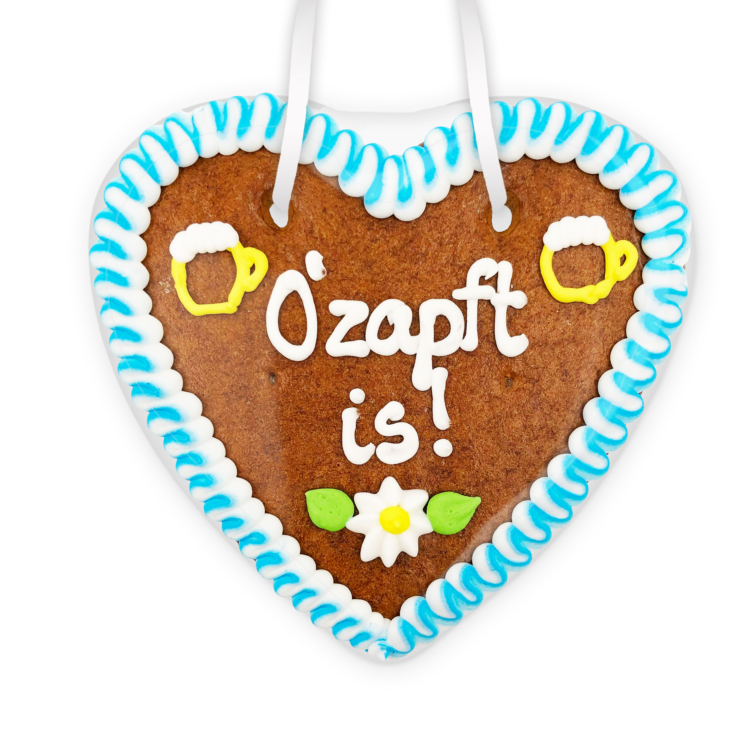 Lebkuchenherz 14cm - O'zapft is! günstig bestellen | Lebkuchen-Welt - O Zapft Is