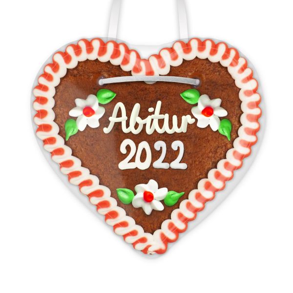 Lebkuchenherz 12cm - Abitur 2022