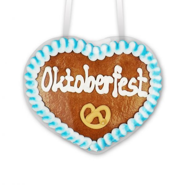 Lebkuchenherz 8cm - Oktoberfest