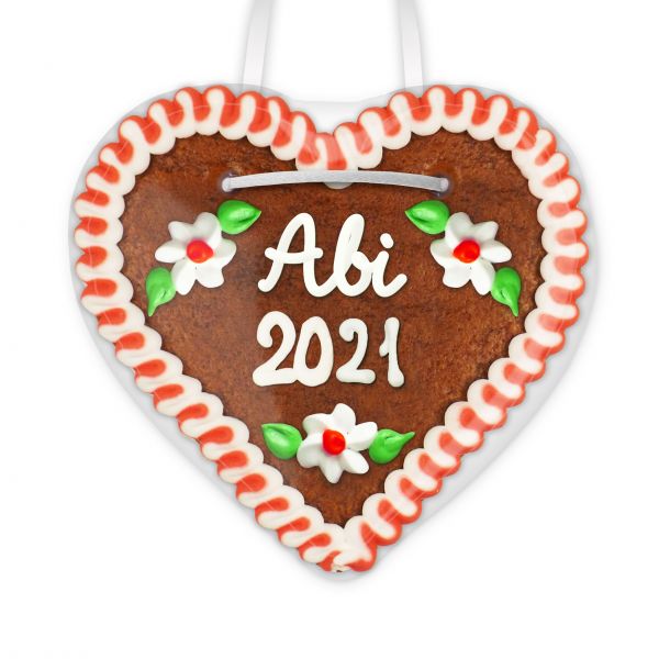 Lebkuchenherz 12cm - Abi 2021