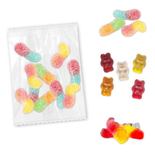 Gummibärchen einzelverpackt je 10g - Vitamin Zwerge | Lebkuchen-Welt