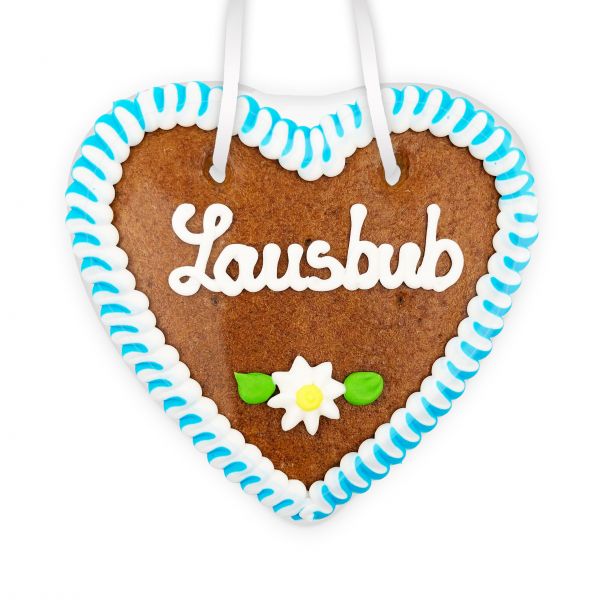 Lebkuchenherz 14cm - Lausbub