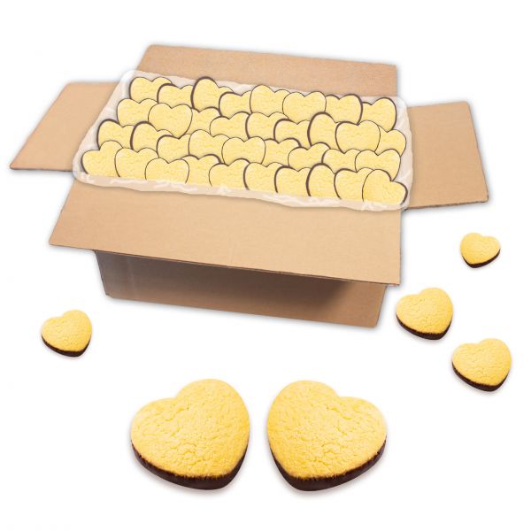 Schokolierter Cookie (Zartbitter), lose Ware - 2 kg