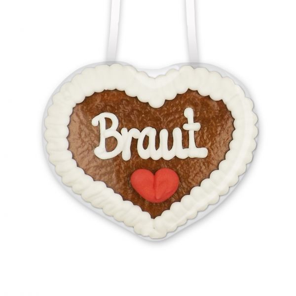 Lebkuchenherz 8cm - Braut