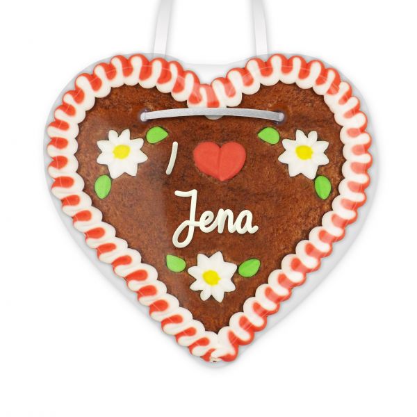 Lebkuchenherz, 12cm - I love Jena