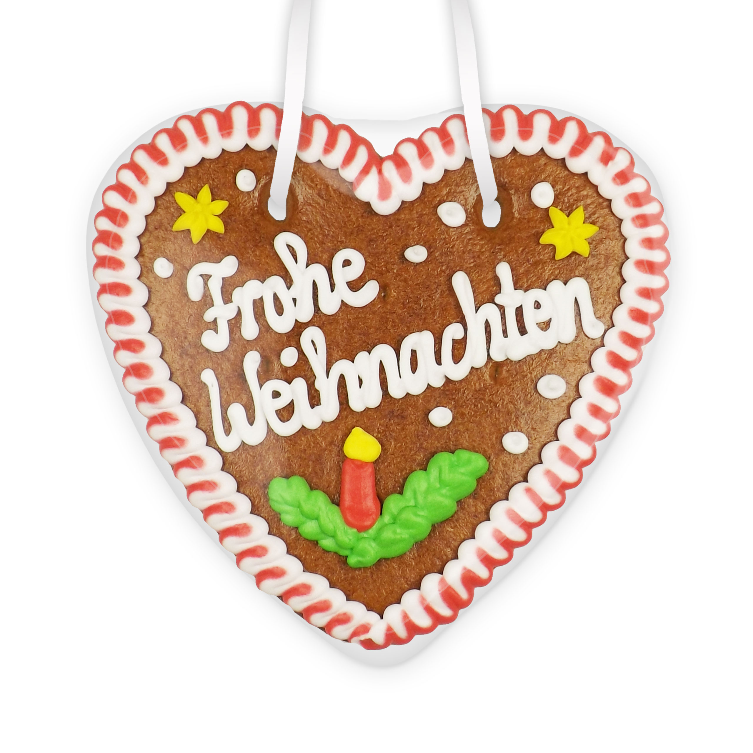 Lebkuchenherz 14cm Frohe Weihnachten Gunstig Bestellen Lebkuchen Welt