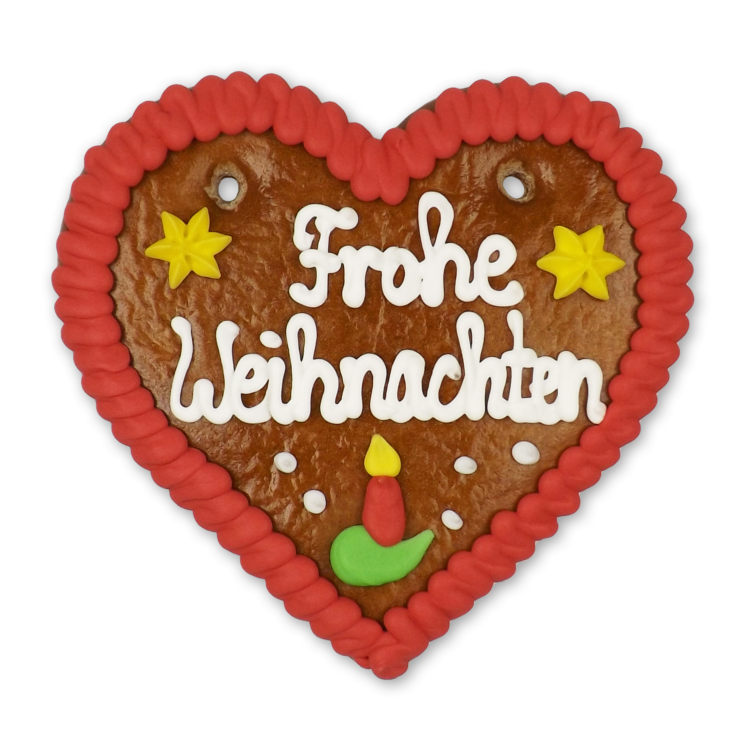 Lebkuchenherz 12cm - Frohe Weihnachten günstig bestellen