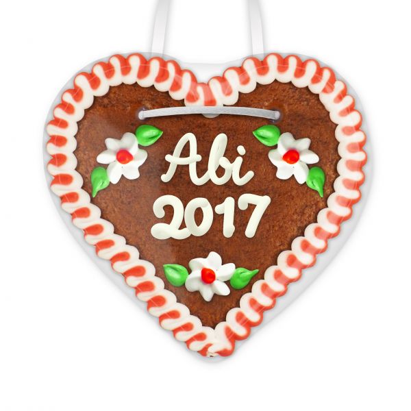 Lebkuchenherz, 12cm - Abi 2017