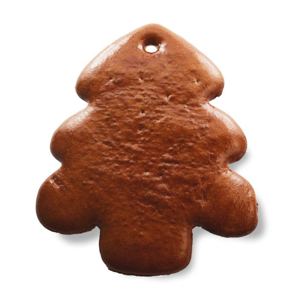 Lebkuchen Weihnachtsbaum Rohling - ohne Alles - 17cm - rund