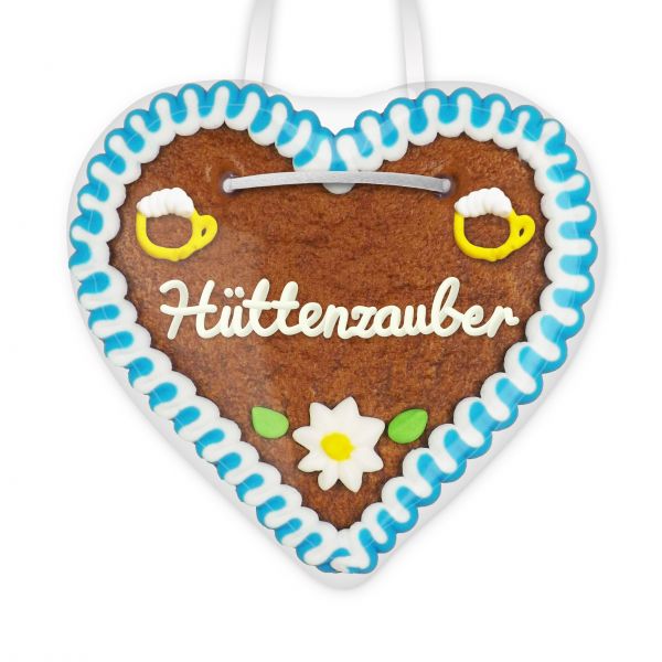 Lebkuchenherz, 12cm - Hüttenzauber