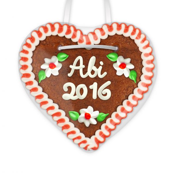 Lebkuchenherz, 12cm - Abi 2016