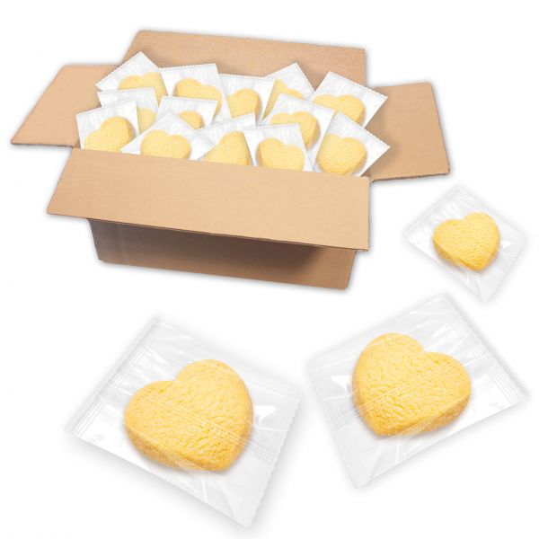 Herzen Buttergebäck, einzeln verpackt - ca. 130 Stk