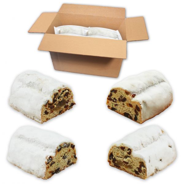 Mini Christstollen Probierpaket - 4 Sorten je 200g