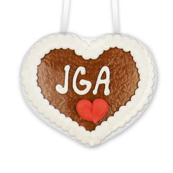 Lebkuchenherz 8cm - JGA