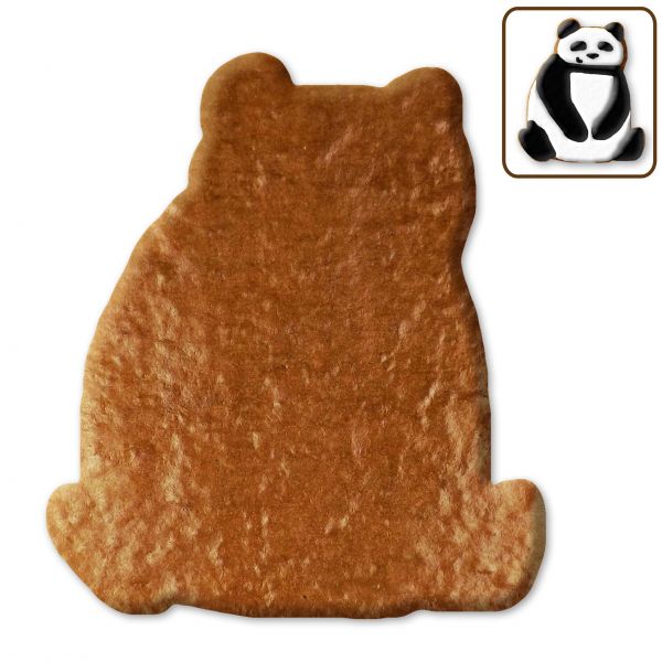 Lebkuchen Panda Rohling ohne Alles - 12cm