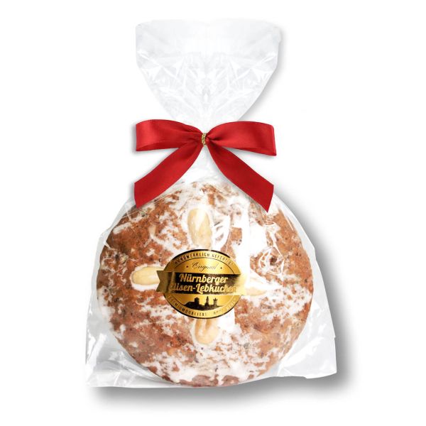 Glutenfreie Elisenlebkuchen aus Nürnberg - Zuckerglasiert - einzeln verpackt 80g