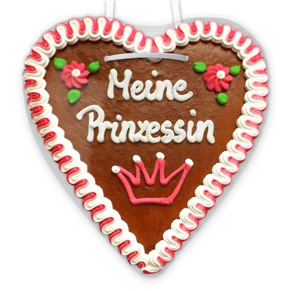 Lebkuchenherz 21cm - Meine Prinzessin