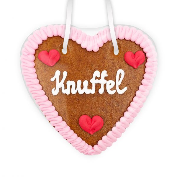 Lebkuchenherz 14cm - Knuffel