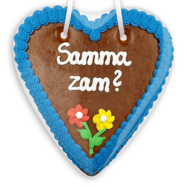 Lebkuchenherz 18cm - Samma zam?