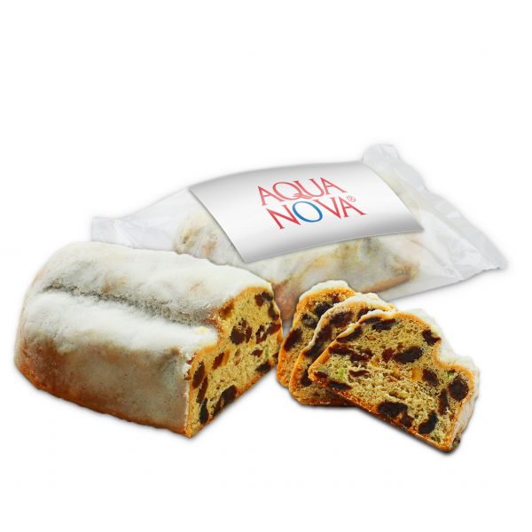 Saftiger Weihnachts-Butterstollen - 200g - individuell mit Logo als Werbeprämie