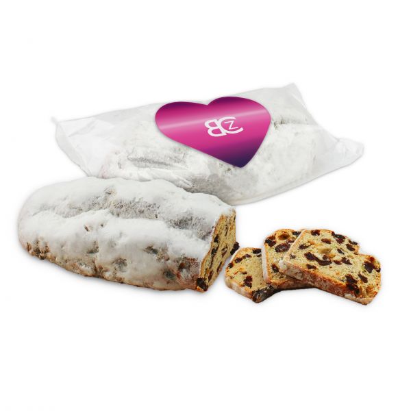 Christstollen - 500g - mit individuellem Etikett