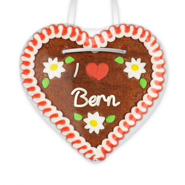 Lebkuchenherz, 12cm - I love Bern