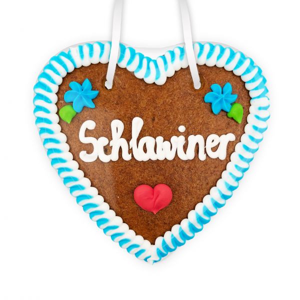 Lebkuchenherz 14cm - Schlawiner