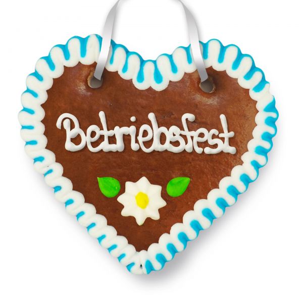 Lebkuchenherz 12cm - Betriebsfest