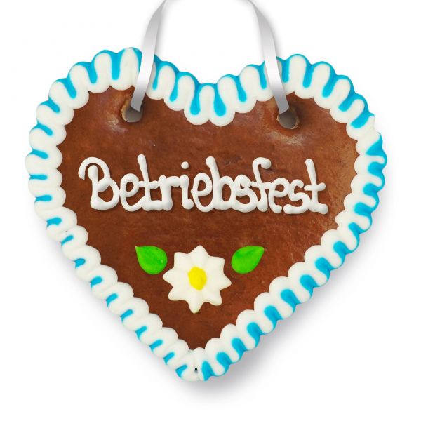 Lebkuchenherz 12cm - Betriebsfest