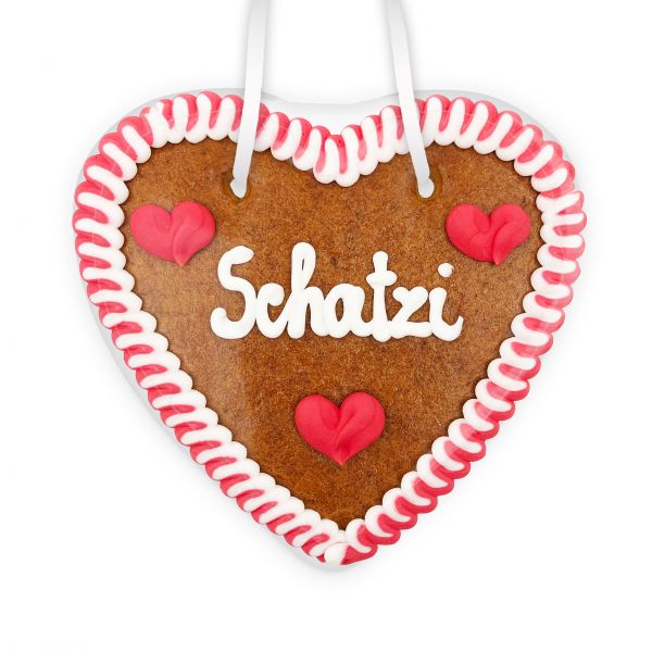 Lebkuchenherz 14cm - Schatzi