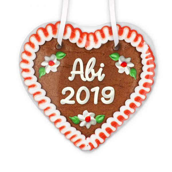 Lebkuchenherz, 12cm - Abi 2019