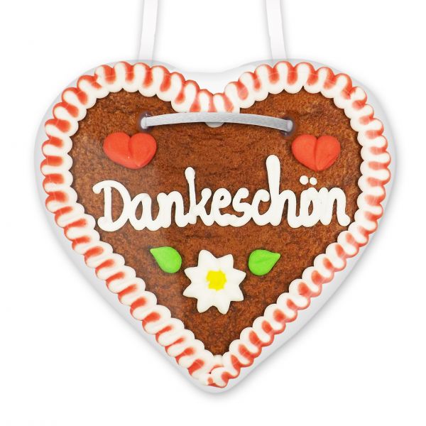 Lebkuchenherz 12cm - Dankeschön