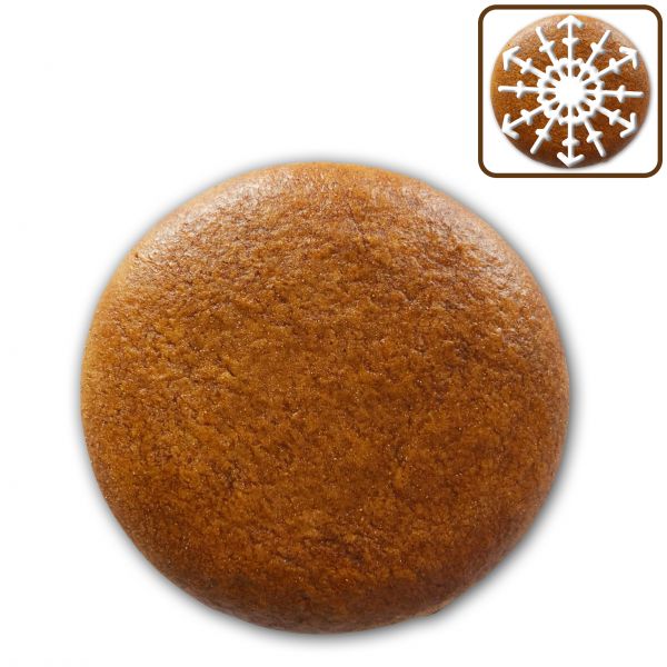 Lebkuchen Rund Rohling ohne Alles - 5cm