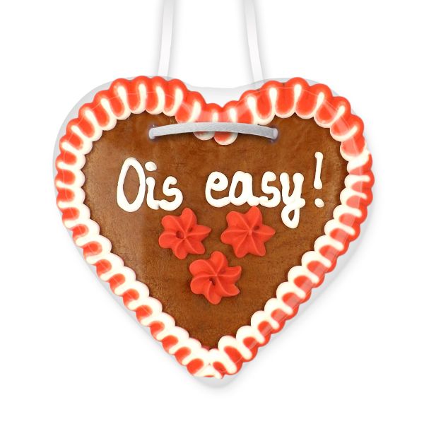 Lebkuchenherz 12cm - Ois easy!