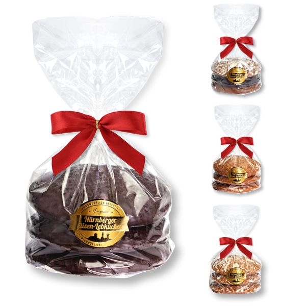 Nürnberger Elisen Lebkuchen - Schokolade - 3 Stück - 240g