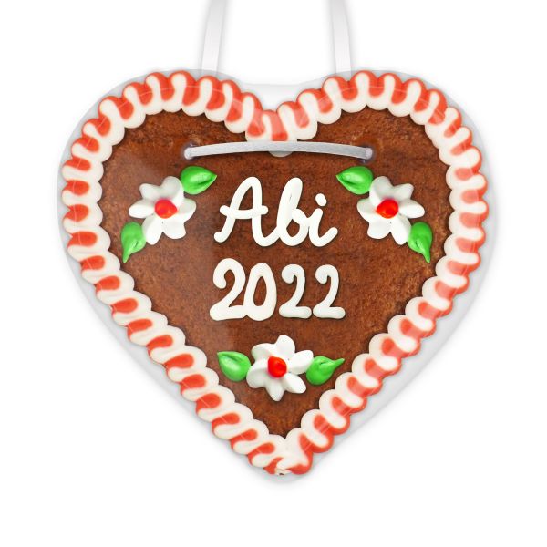 Lebkuchenherz 12cm - Abi 2022