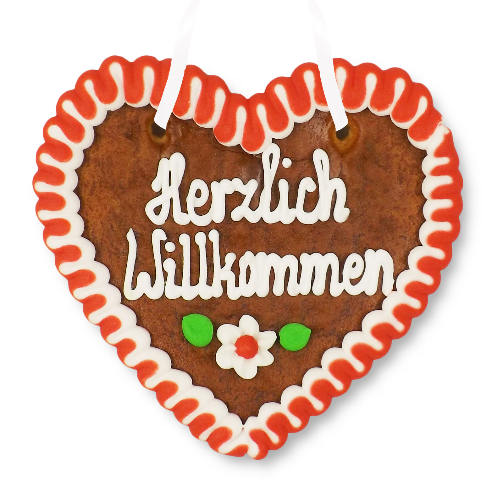 Lebkuchenherz 12cm Herzlich Willkommen Lebkuchen Welt